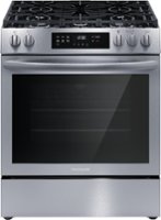 Frigidaire - 30'' Front Control Gas Range - Stainless steel - Front_Zoom