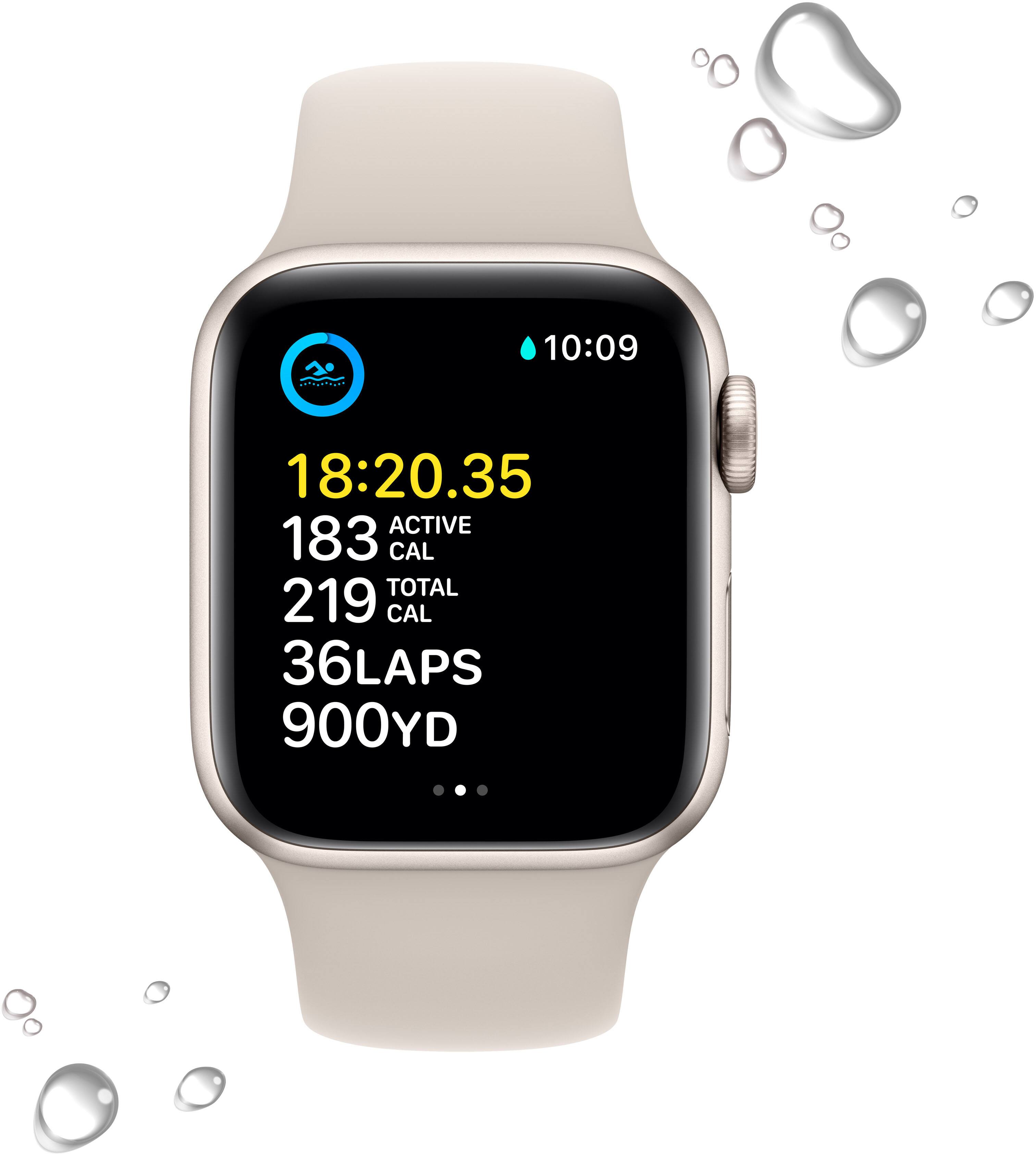 Best Buy: Apple Watch SE 2nd Generation(GPS + Cellular) 40mm Aluminum ...