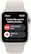 Alt View 2. Apple - Apple Watch SE 2nd Generation(GPS + Cellular) 40mm Aluminum Case with Starlight Sport Band - S/M - Starlight.