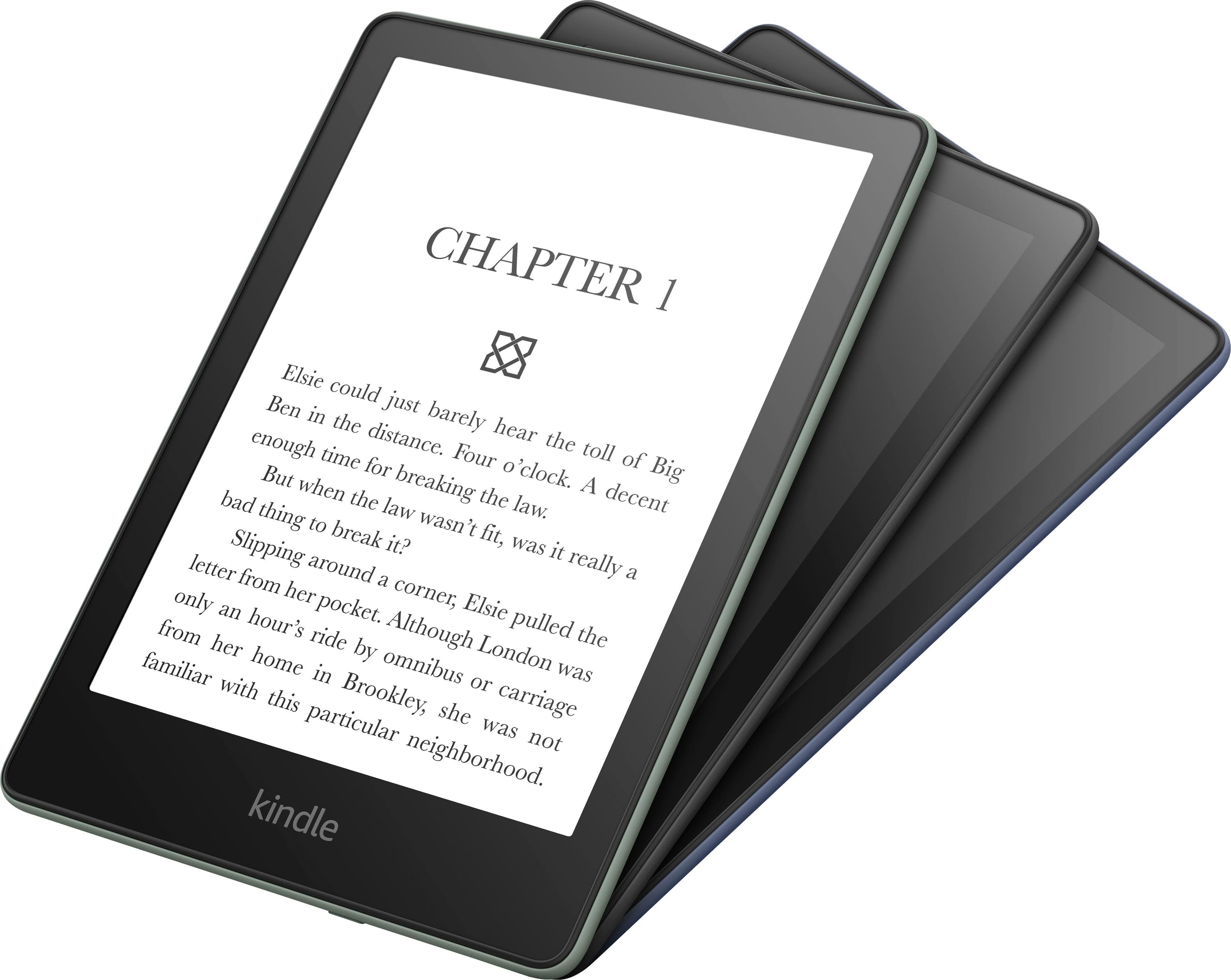 Kindle Paperwhite Kids E-Reader 6.8 display with kid-friendly cover  16GB 2022 2023 Emerald Forest B0BL8S6ZPT - Best Buy