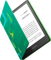 Amazon - Kindle Paperwhite Kids E-Reader 6.8" display - 16GB - 2022 - Emerald Forest - Angle_Zoom