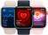 Alt View 16. Apple - Apple Watch Series 9 (GPS + Cellular) 41mm Starlight Aluminum Case with Starlight Sport Band with Blood Oxygen - M/L - Starlight.
