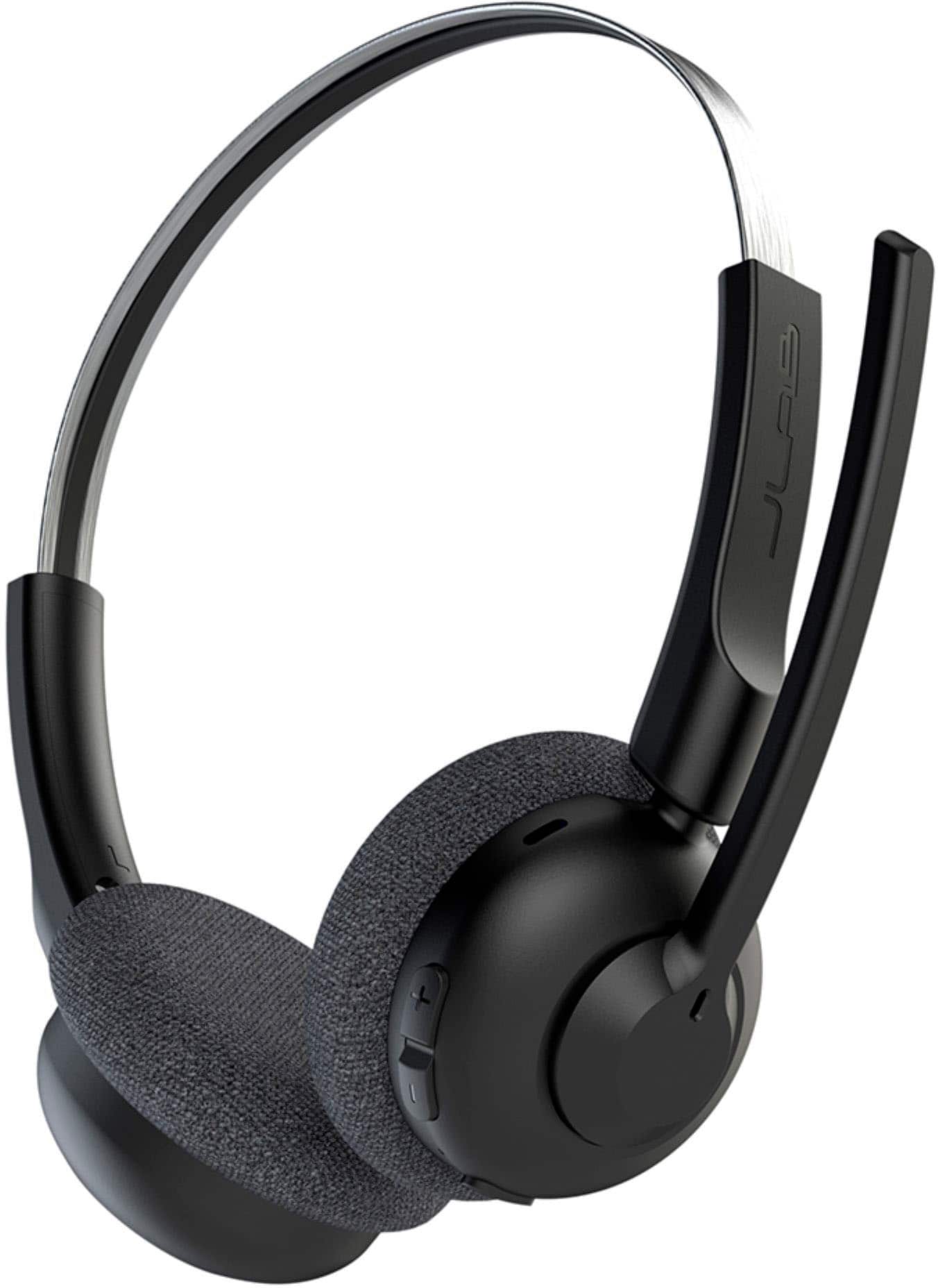 Angle. JLab - GO Work Pop Wireless On-Ear Headset - Black.