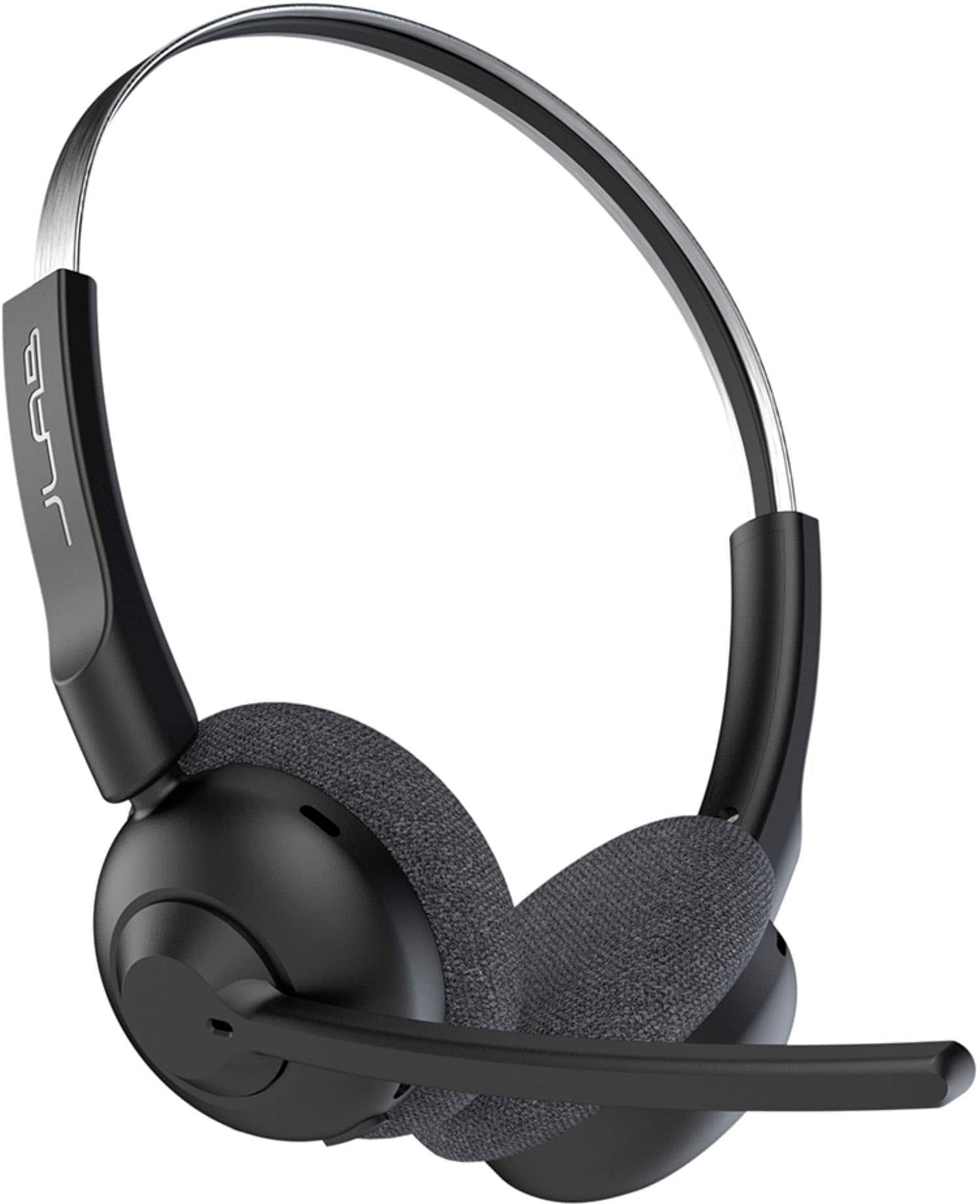 Front. JLab - GO Work Pop Wireless On-Ear Headset - Black.
