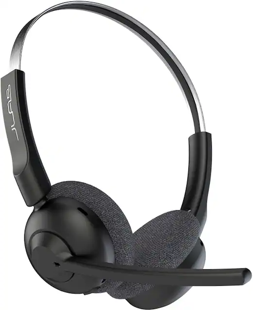 JLab GO Work Pop Wireless On Ear Headset Black HBGWRKPOPRBLK4 Best Buy