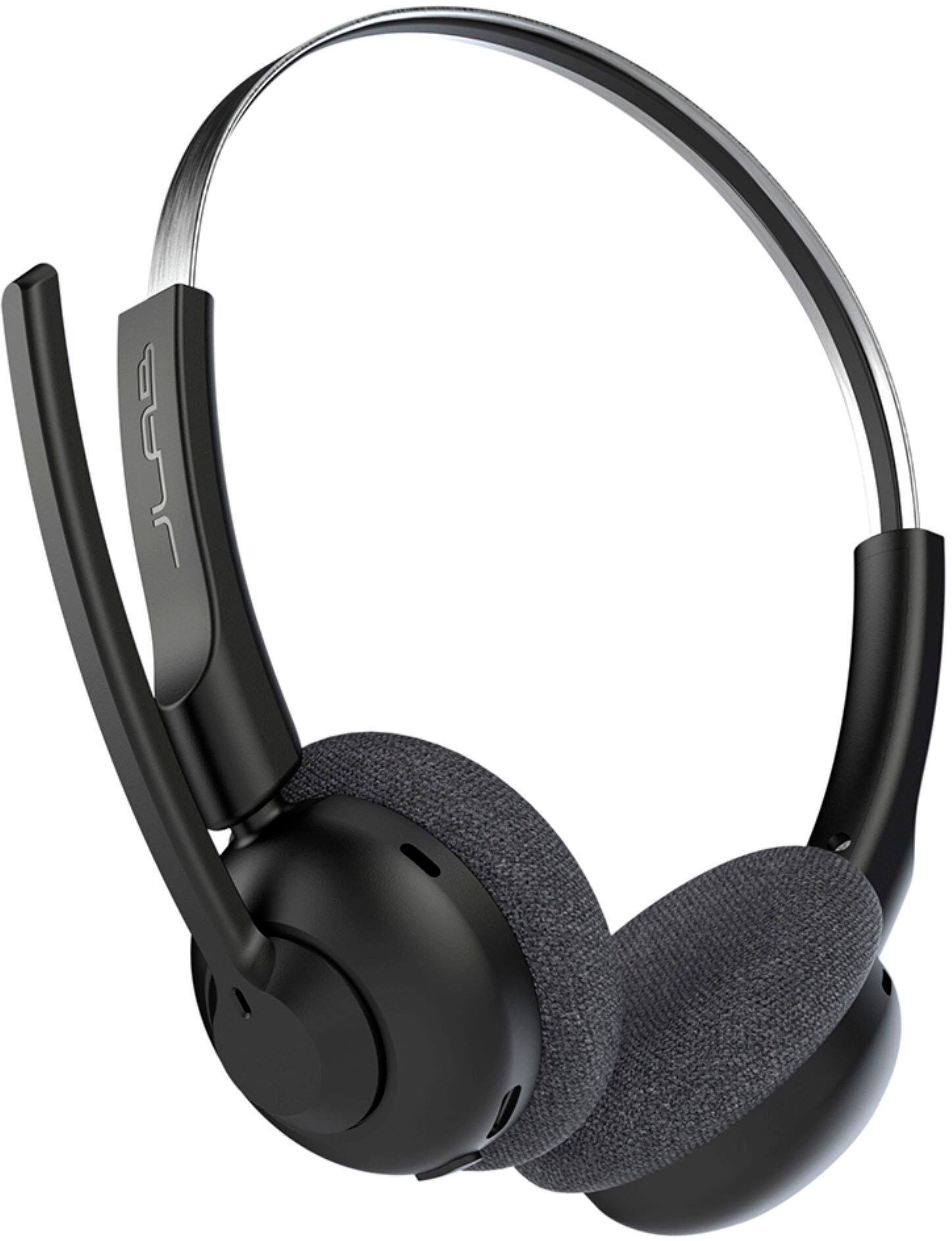 Left. JLab - GO Work Pop Wireless On-Ear Headset - Black.