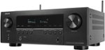 Denon - AVR-S970H 90W 7 Ch Bluetooth Capable HDR Compatible with HEOS and Dolby Atmos 8K Ultra HD AV Home Theater Receiver - Black