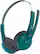 Angle. JLab - GO Work Pop Wireless On-Ear Headset - Teal.