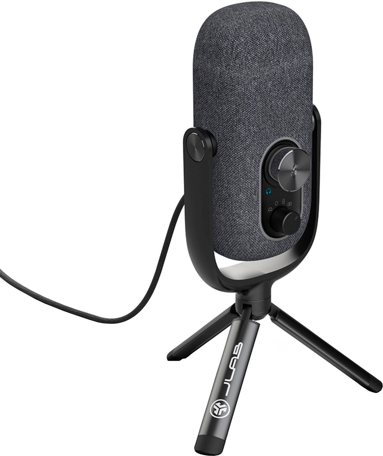 Alt View 12. JLab - Epic Talk USB Microphone - Black.
