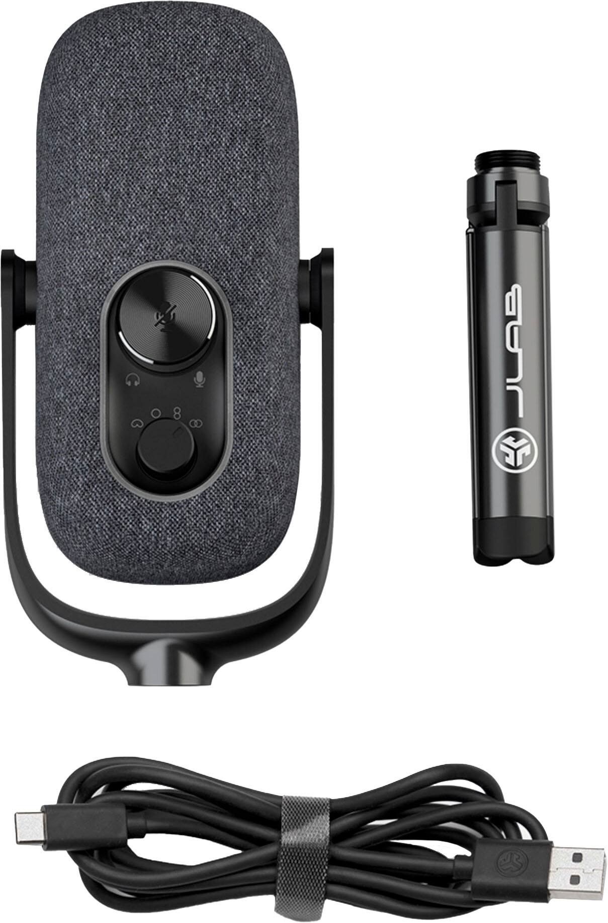 Alt View 15. JLab - Epic Talk USB Microphone - Black.