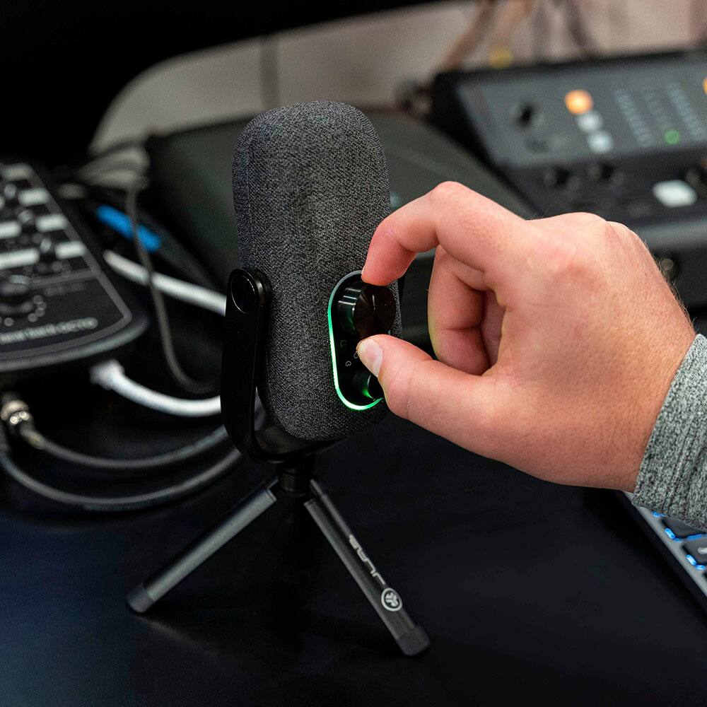 Alt View 19. JLab - Epic Talk USB Microphone - Black.