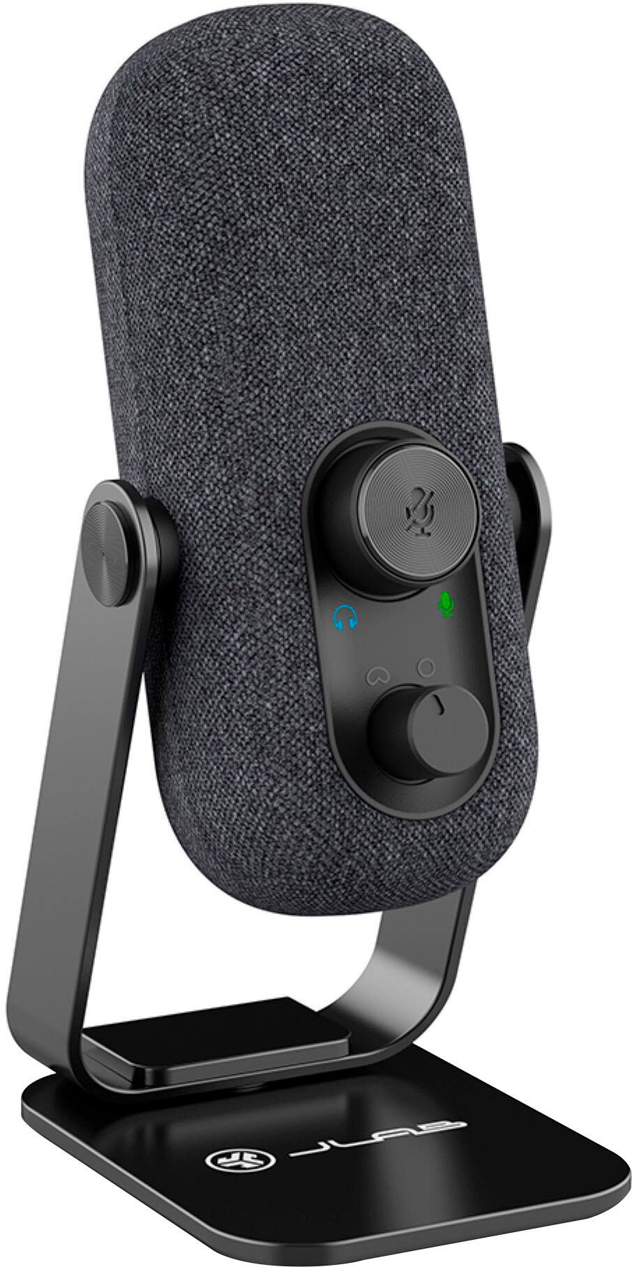 Angle. JLab - GO Talk USB Microphone - Black.