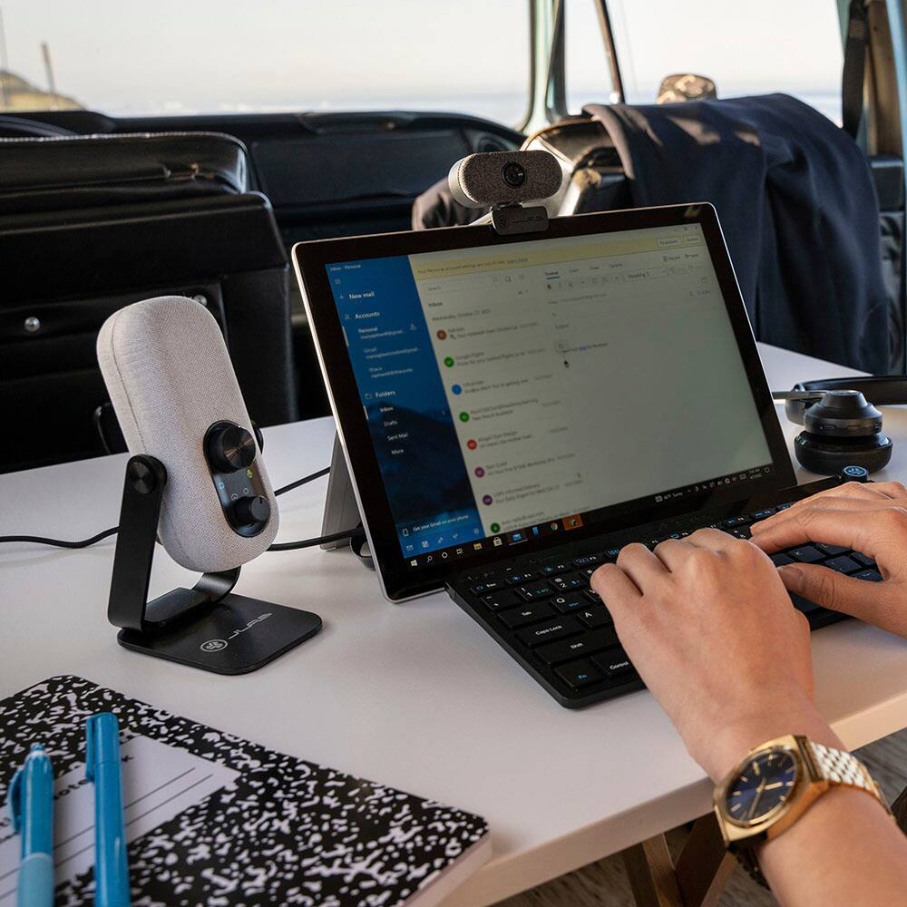 Alt View 14. JLab - GO Talk USB Microphone - Black.