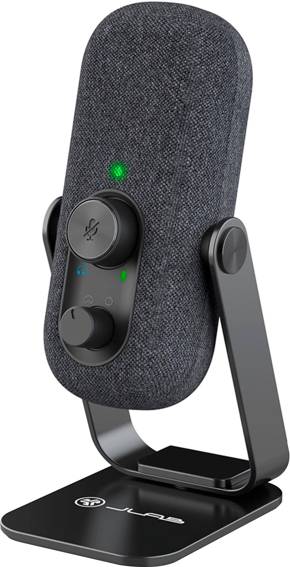 Left. JLab - GO Talk USB Microphone - Black.