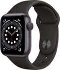 Best Buy: Apple Watch Nike+ Series 4 (GPS) 44mm Space Gray Aluminum Case  with Anthracite/Black Nike Sport Band Space Gray MU6L2LL/A