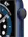 Alt View 11. Apple - Geek Squad Certified Refurbished Apple Watch Series 6 (GPS) 44mm Aluminum Case with Deep Navy Sport Band - Blue.