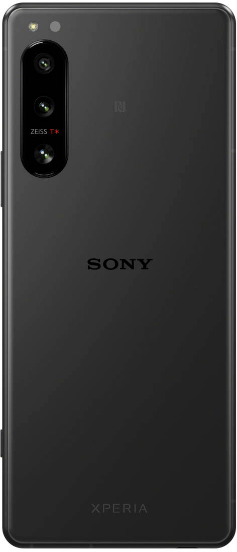Back View: Sony - Xperia 5 IV 128GB (Unlocked) - Black