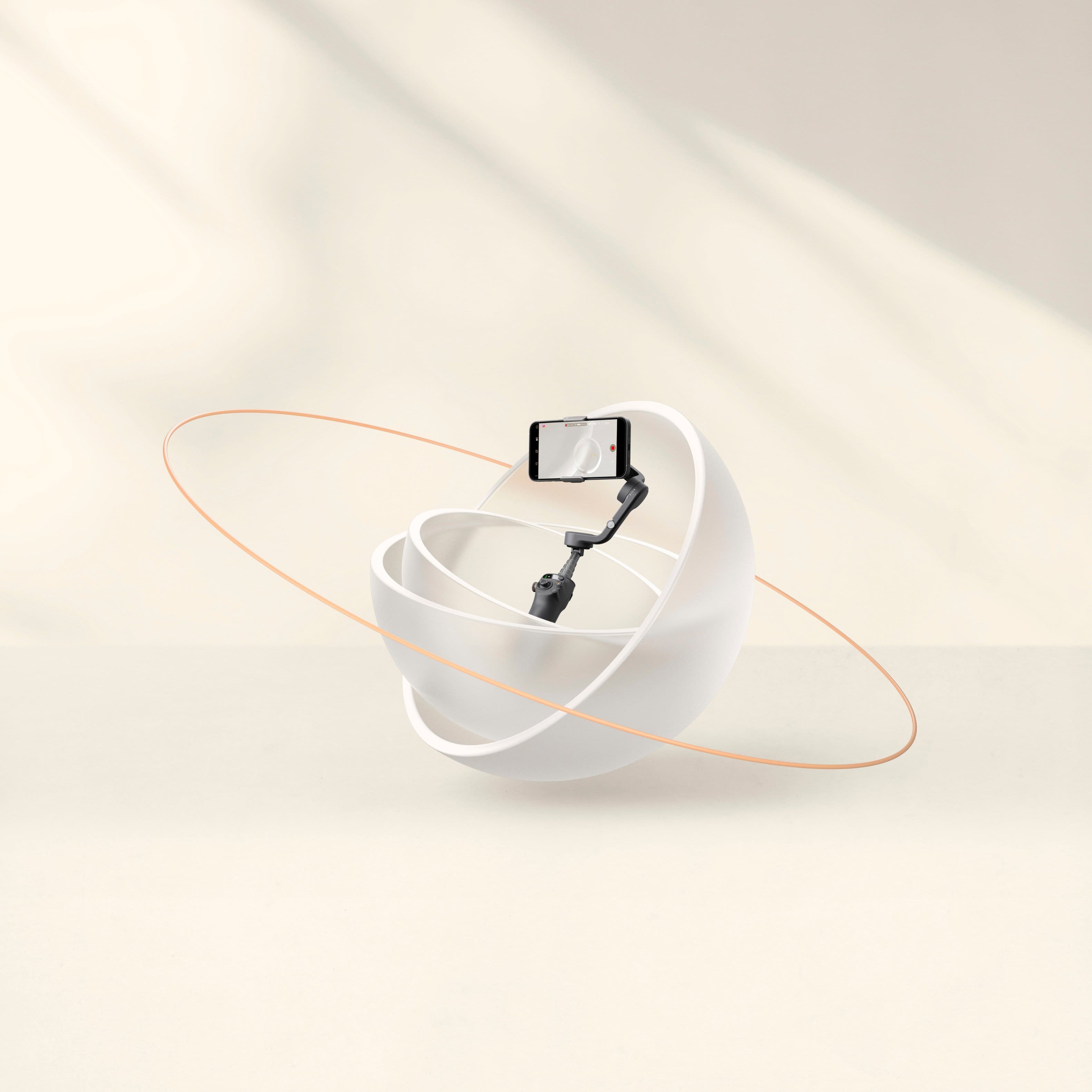 Alt View 22. DJI - Osmo Mobile 6 Smartphone 3-Axis Gimbal Stabilizer - Gray.