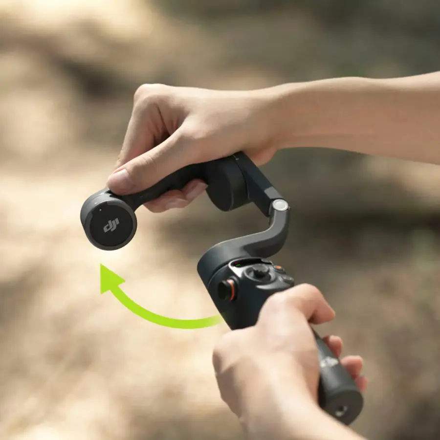 Alt View 16. DJI - Osmo Mobile 6 Smartphone 3-Axis Gimbal Stabilizer - Gray.