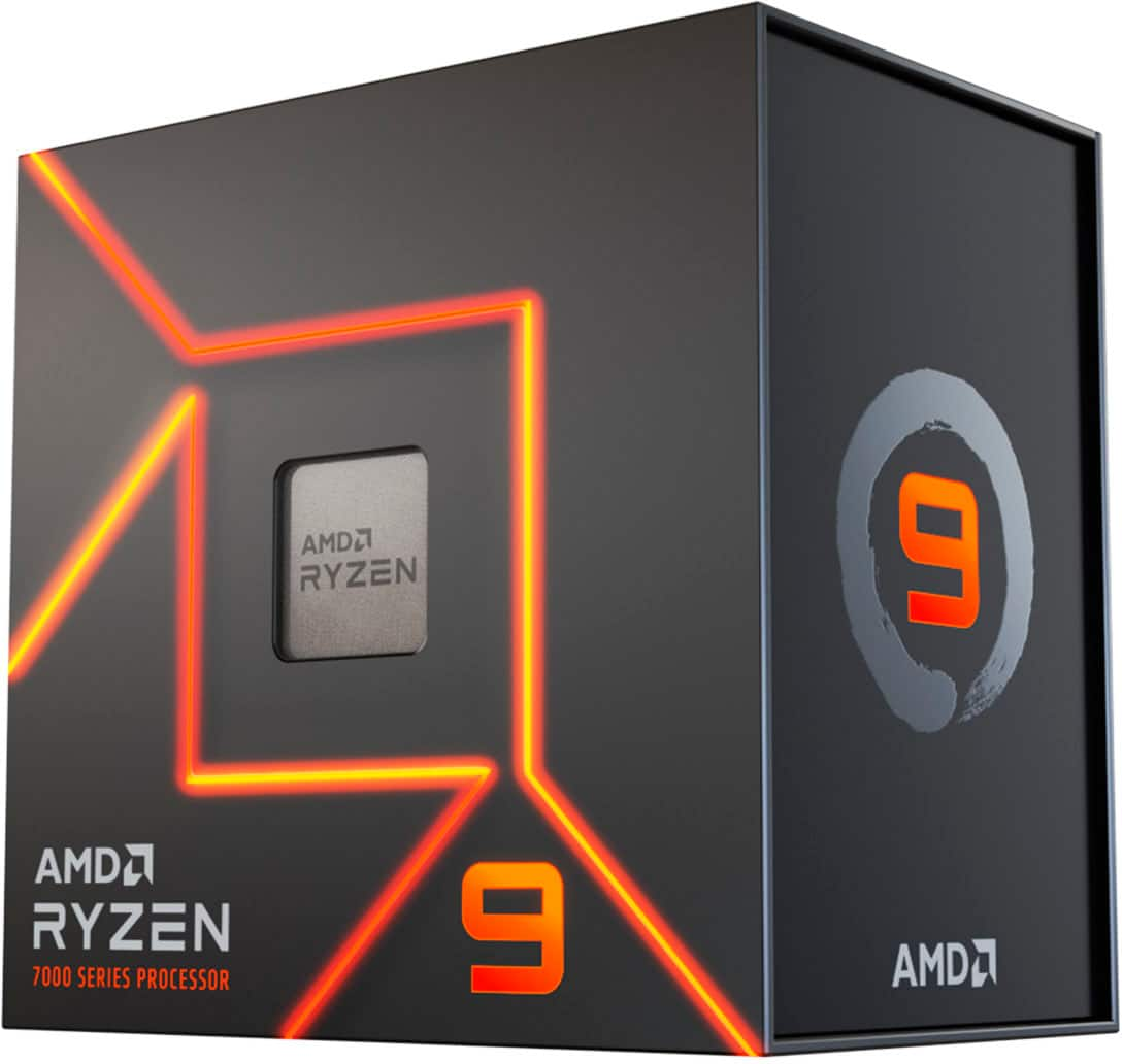 

AMD - Ryzen 9 7950X 16-core - 32-Thread 4.5GHz (5.7 GHz Max Boost) Socket AM5 Desktop Processor - Silver