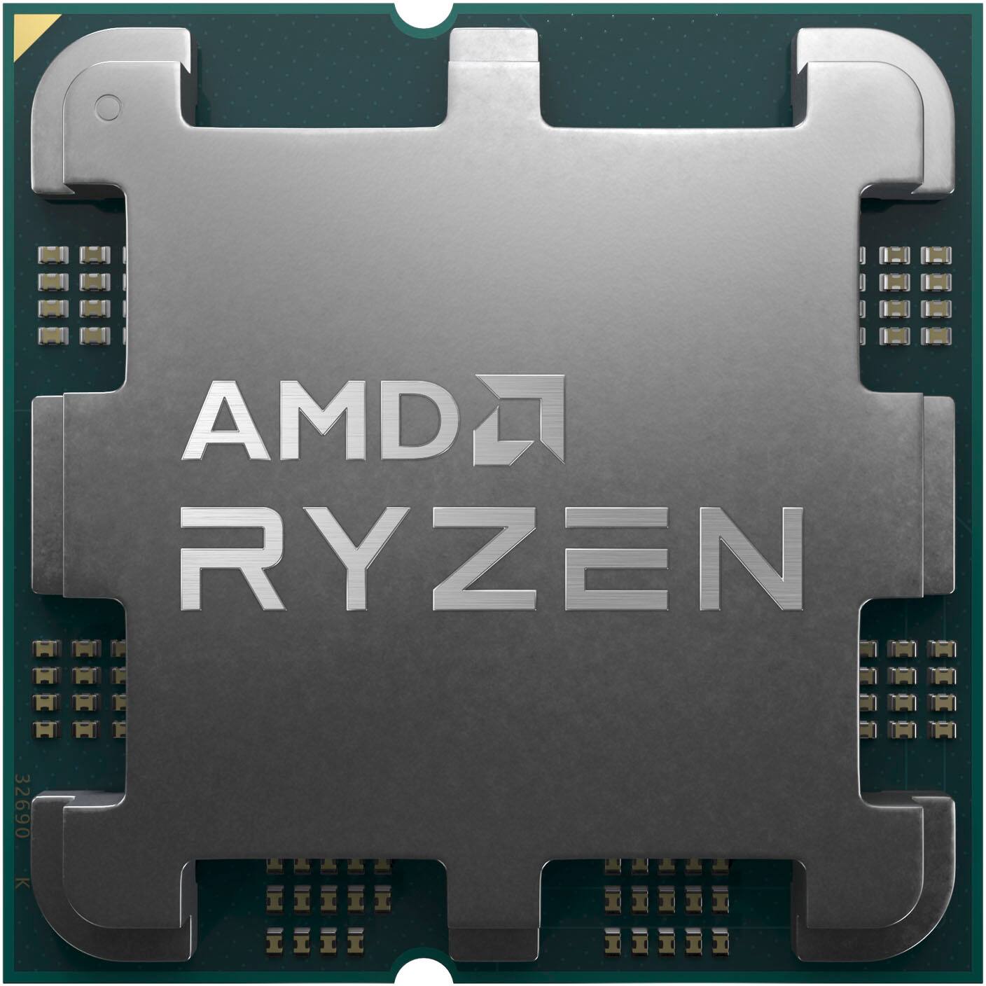 Alt View 12. AMD - Ryzen 9 7900X 12-core - 24-Thread 4.7 GHz (5.6 GHz Max Boost) Socket AM5 Desktop Processor - Silver.