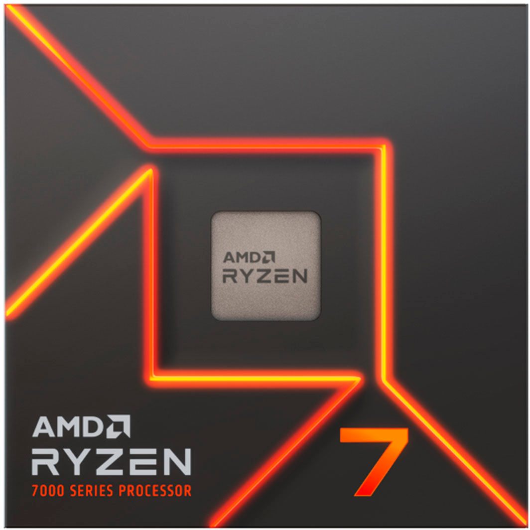 AMD Ryzen 7 7700x Processor (5.4 GHz, 8 Cores, LGA 1718/Socket AM5) Box -  100-100000591WOF for sale online