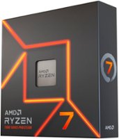 AMD - Ryzen 7 7700X 8-core - 16-Thread 4.5GHz (5.4 GHz Max Boost) Socket AM5 Desktop Processor - Silver - Alt_View_Zoom_11
