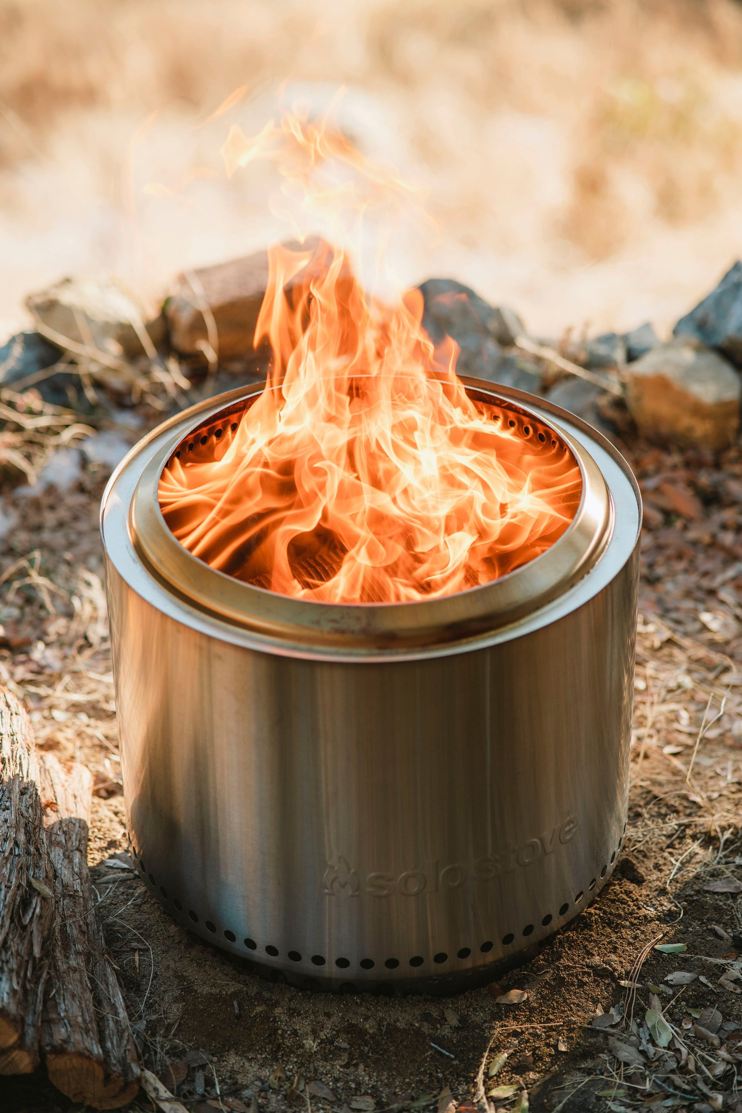 Alt View 17. Solo Stove - Bonfire + Stand & Shelter 2.0 Bundle - Stainless Steel.