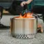 Alt View 12. Solo Stove - Ranger + Stand & Shelter 2.0 Bundle - Stainless Steel.