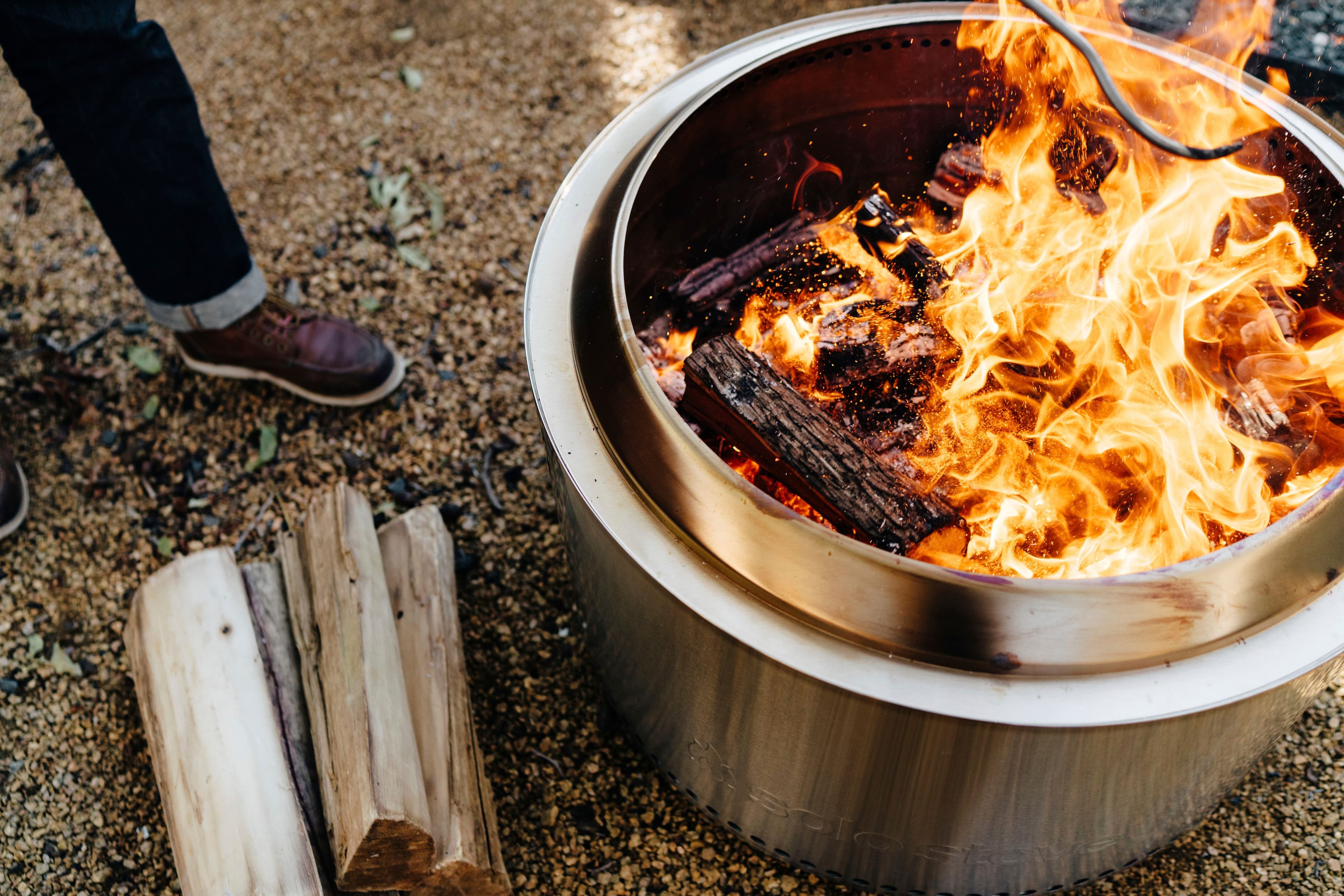 Solo Stove Yukon + Stand & Shelter 2.0 Bundle Stainless Steel SSYUKSD