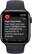 Alt View 1. Apple - Apple Watch SE 2nd Generation (GPS + Cellular) 44mm Aluminum Case with Midnight Sport Band - M/L - Midnight.