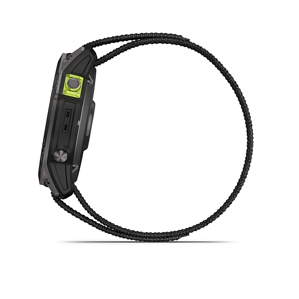 Alt View 2. Garmin - Enduro 2 GPS Smartwatch 51mm Fiber-Reinforced Polymer with Titanium Rear Cover - Carbon Gray.