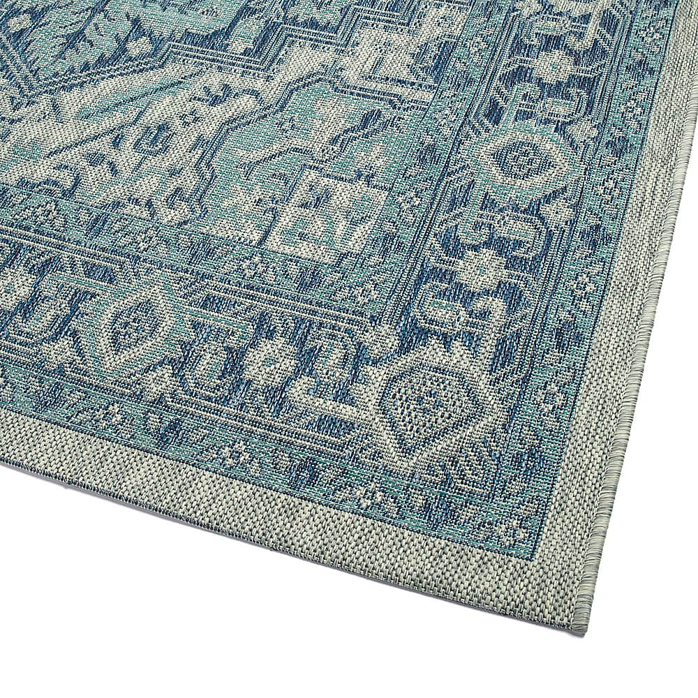 Angle View: Kaleen - Arelow Collection 5'3" x 7'6" Area Rug - Navy