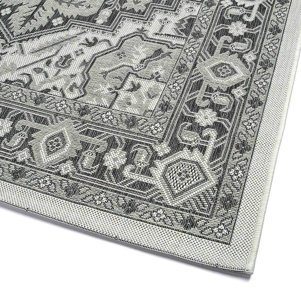 Angle View: Kaleen - Arelow Collection 5'3" x 7'6" Area Rug - Grey