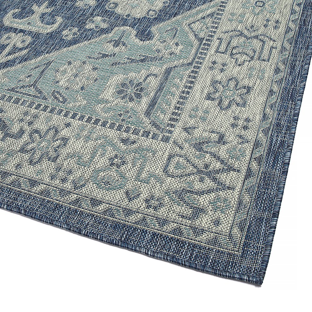 Angle View: Kaleen - Arelow Collection 5'3" x 7'6" Area Rug - Navy