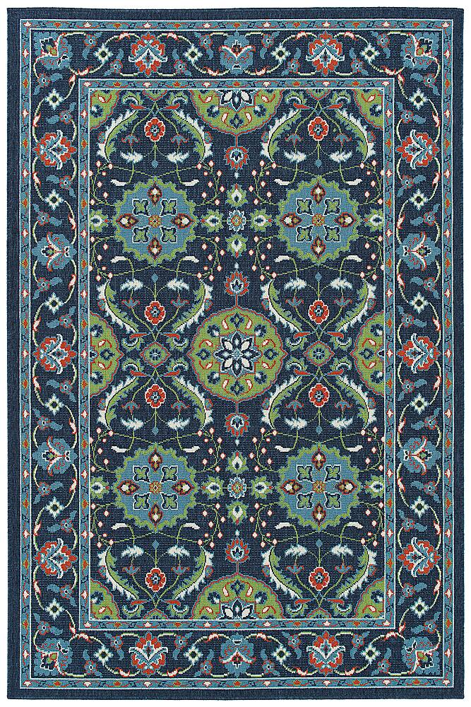 Front. Kaleen - Sunice Collection 5' x 7'6" Area Rug - Navy.