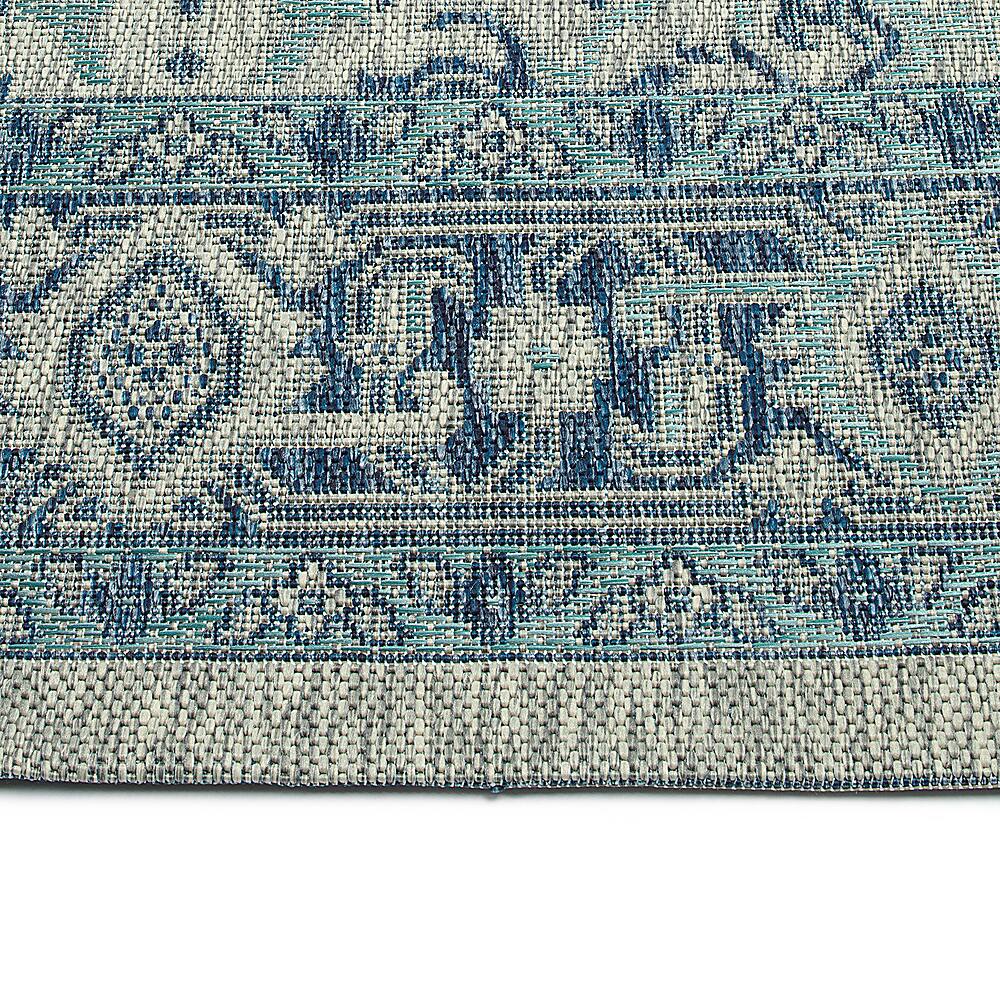 Left View: Kaleen - Arelow Collection 7'10" x 10'2" Area Rug - Navy