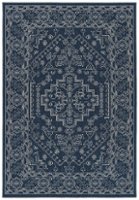 Kaleen - Sunice Collection 5' x 7'6" Area Rug - Navy - Front_Zoom