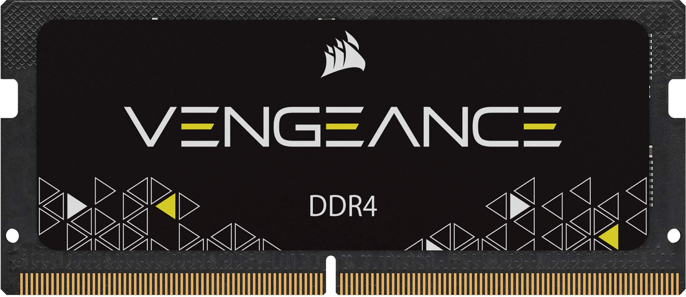 CORSAIR - VENGEANCE Series 16GB (1x16GB) DDR4 3200MHz C22 SODIMM Laptop Memory - Black - Front_Zoom