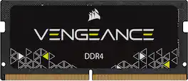 CORSAIR - VENGEANCE Series 16GB (1x16GB) DDR4 3200MHz C22 SODIMM Laptop Memory - Black