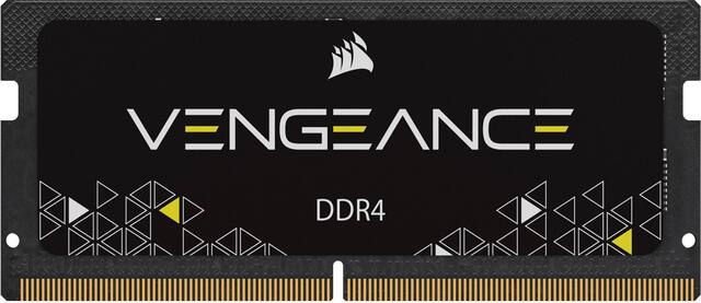 CORSAIR - VENGEANCE Series 16GB (1x16GB) DDR4 3200MHz C22 SODIMM Laptop Memory - Black