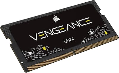 CORSAIR VENGEANCE Series 16GB (1x16GB) DDR4 3200MHz C22 SODIMM CORSAIR VENGEANCE Series 16GB (1x16GB) DDR4 3200MHz C22 SODIMM