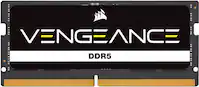 CORSAIR - VENGEANCE 32GB (1x32GB) DDR5 4800MHz C40 SODIMM Laptop Memory - Black - Front_Zoom