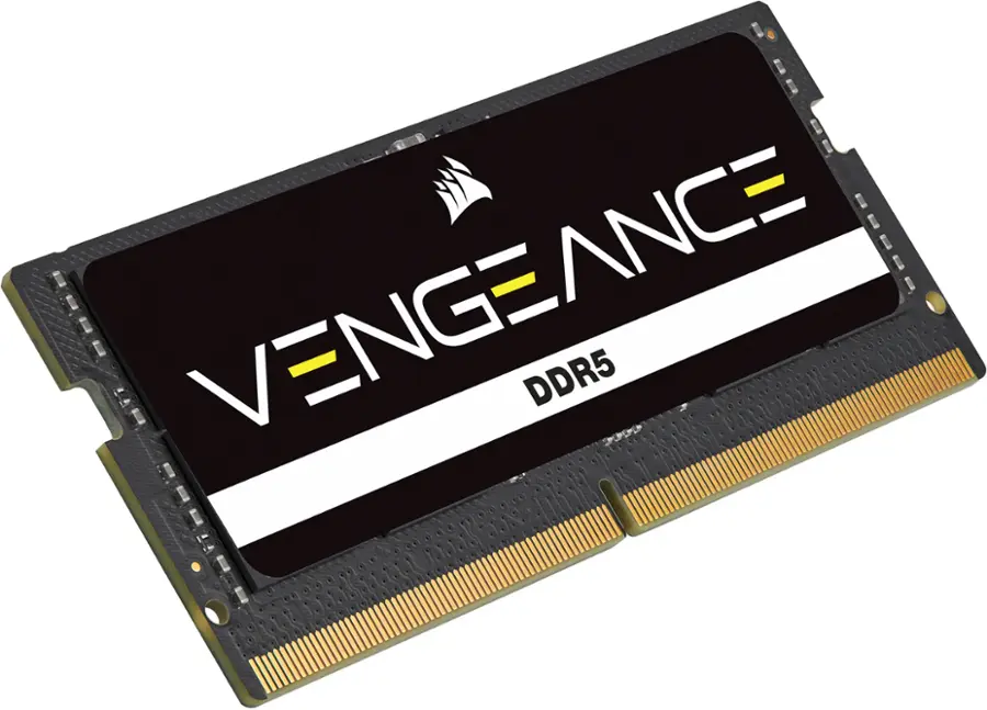 CORSAIR VENGEANCE 32GB (1x32GB) DDR5 4800MHz C40 SODIMM Laptop