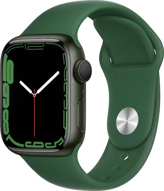 Geek Squad Certified Refurbished Apple Watch Series 7 GPS 41mm