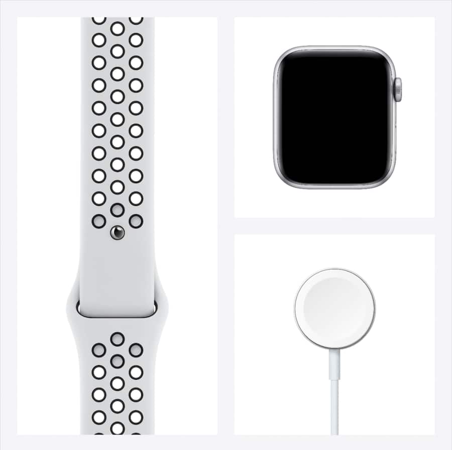 Refurbished Apple Watch Nike Series 6 (GPS) 44mm Silver Refurbished Apple Watch Nike Series 6 (GPS) 44mm Silver