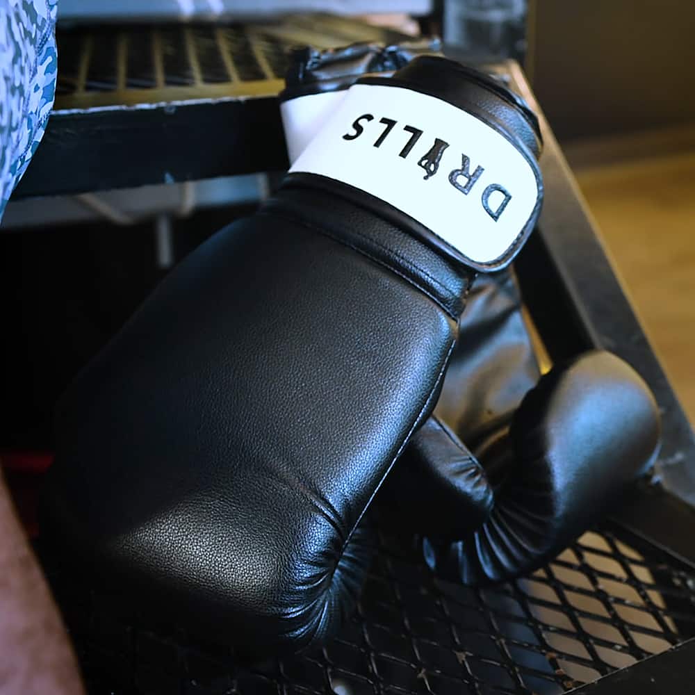 Best Buy DRILLS 12oz Boxing Gloves Black DrillsLMBG0612ozBlack