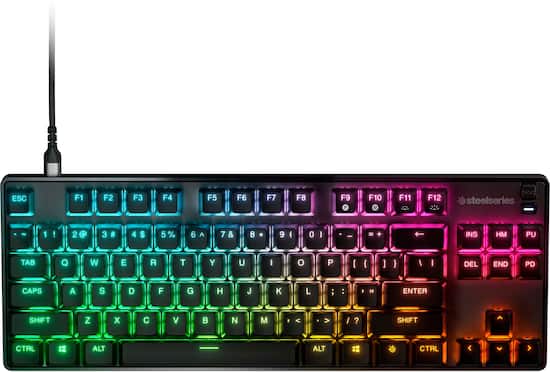 SteelSeries Apex Pro Mechanical Gaming Keyboard – Adjustable