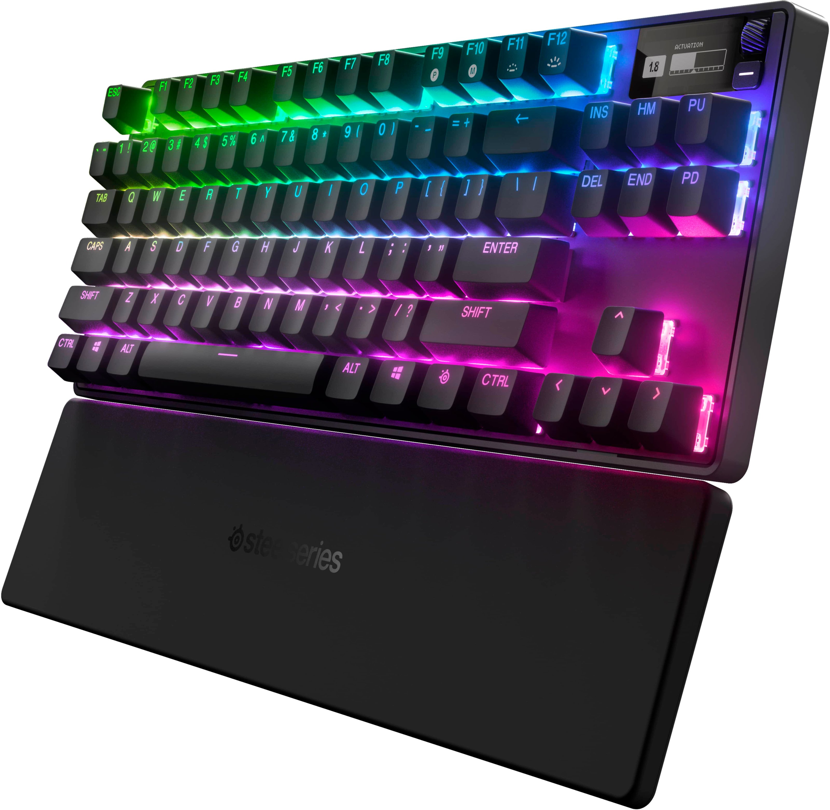 SteelSeries Apex Pro 2023 TKL Wireless Mechanical OmniPoint 2.0 Adjustable  Actuation Switch Gaming Keyboard with RGB Backlighting Black 64865 - Best  