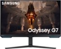 Samsung - Odyssey G7 32” 4K UHD IPS AMD FreeSync Premium Pro & G-Sync Compatible Smart 144Hz 1ms Gaming Monitor - Black